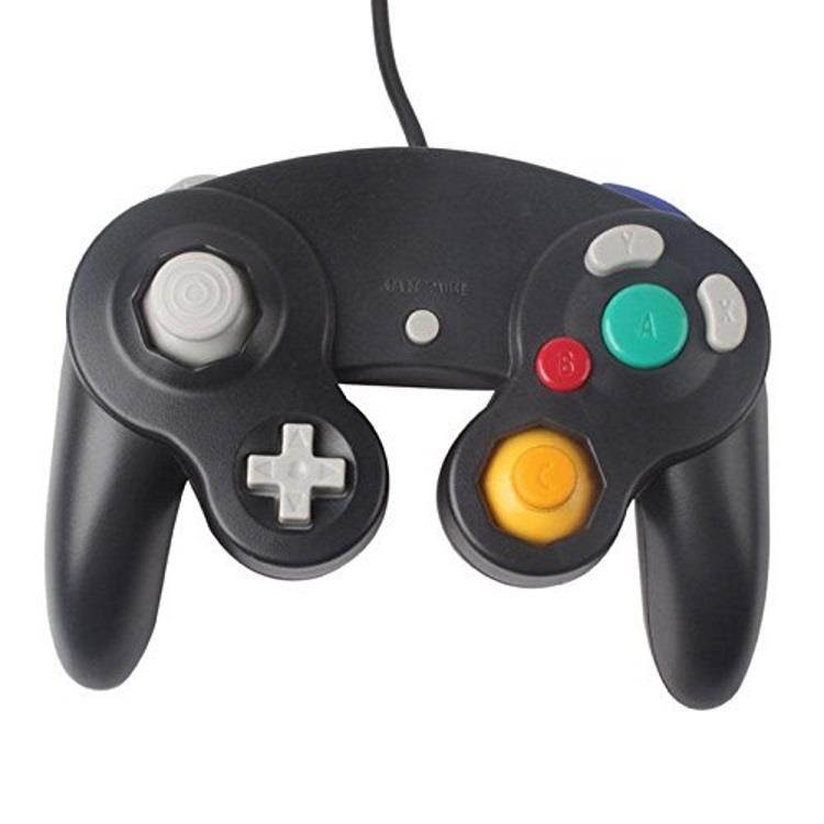 Gamecube Replacement Controller - Black - by Mars Devices