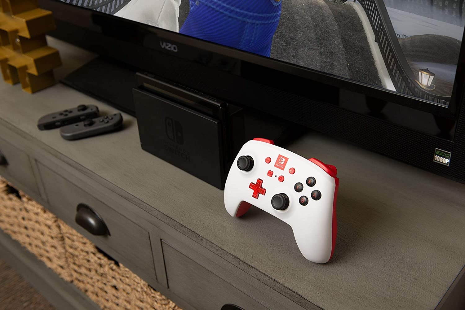 PowerA Enhanced Wireless Controller for Nintendo Switch - White