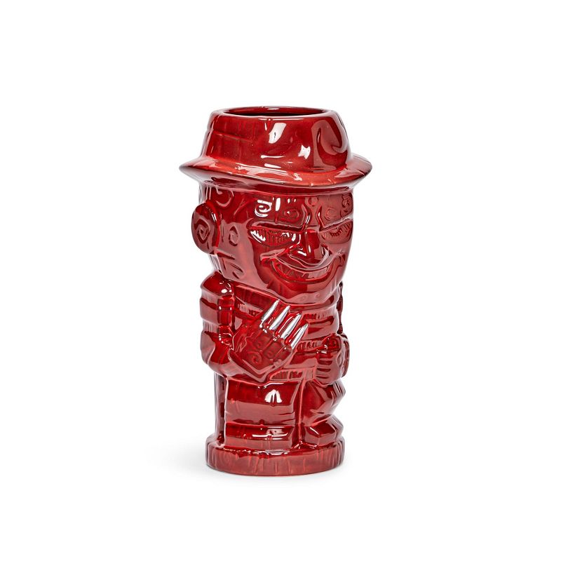 Beeline Creative Geeki Tikis Nightmare On Elm Street Freddy Krueger | Tiki Style Mug | 21 Ounces