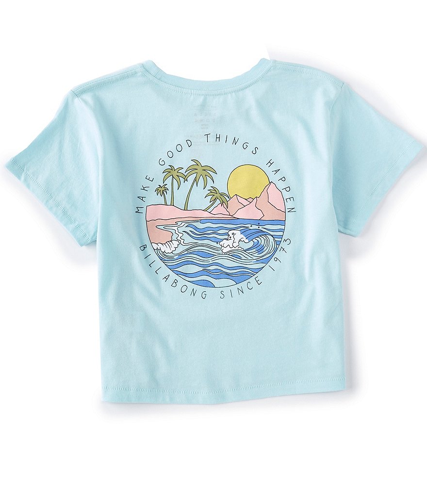 Barbie Big Girls 7-16 Short-Sleeve Follow Your Dreams Graphic Tee