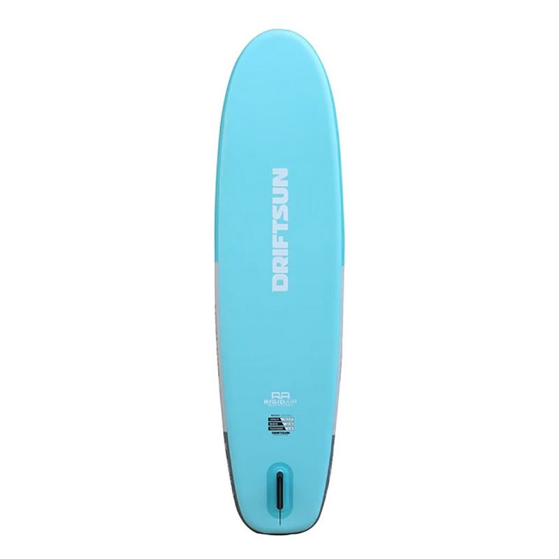 Driftsun Cruiser Ultimate 10 Foot Inflatable Stand Up Paddle Board Package with Travel Storage Paddleboard Backpack and Aluminum Pole Paddle (Blue)