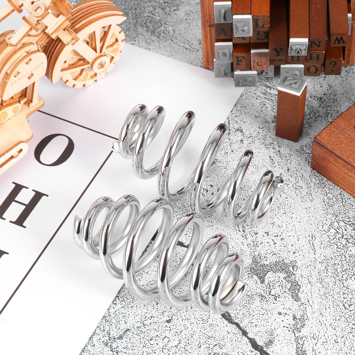 4 Pcs Mini Round Shape Mousse Cake Biscuit Dessert Mould DIY Baking Tools