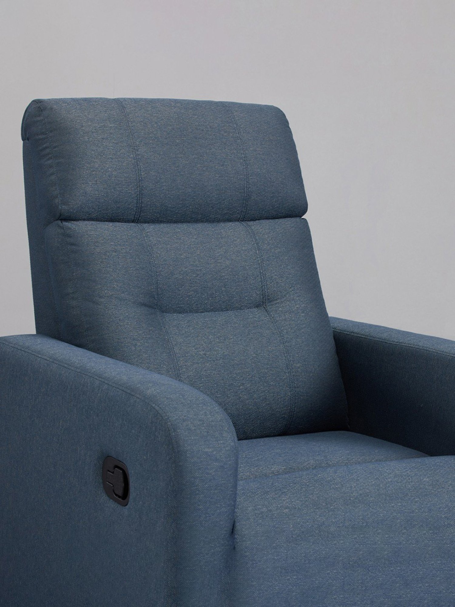 Sleepyhead RX3 Ocean Blue Fabric Single Seater Recliner