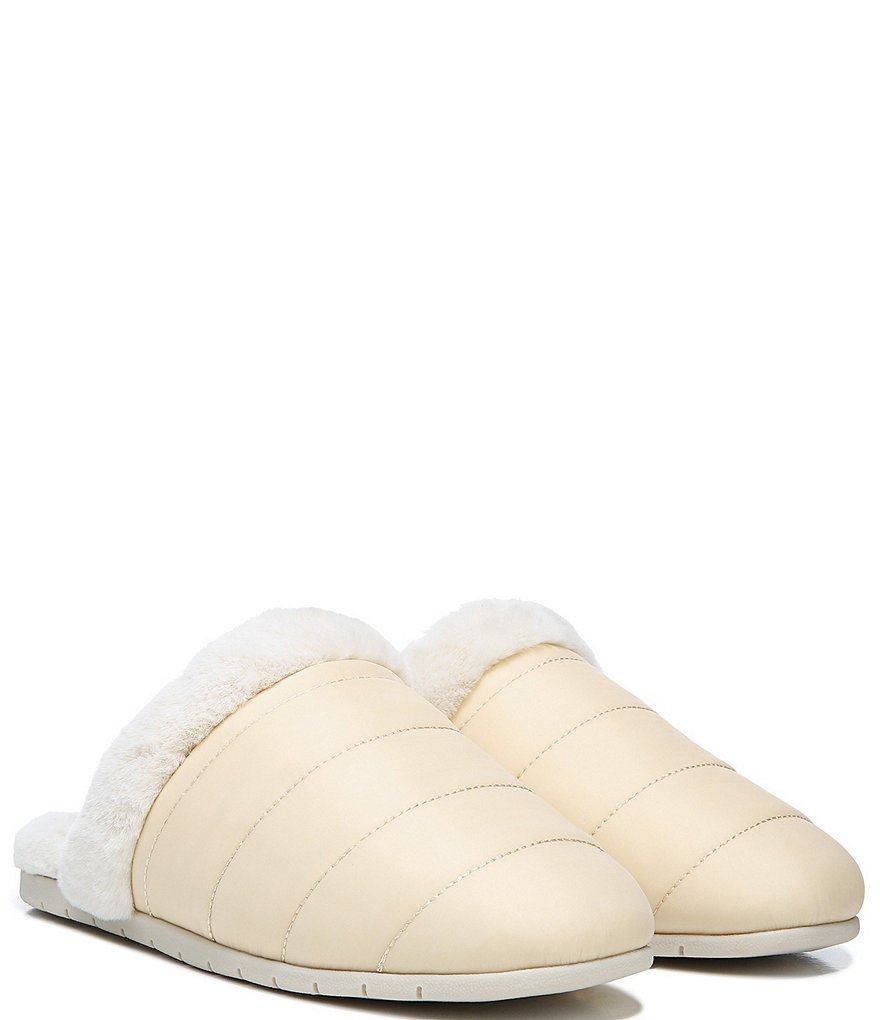 Vionic Josephine Faux Fur Lined Slide-On Slippers