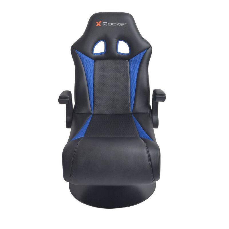 Vibe 2.1 Bluetooth Pedestal Console Gaming Chair Black/Blue - X Rocker