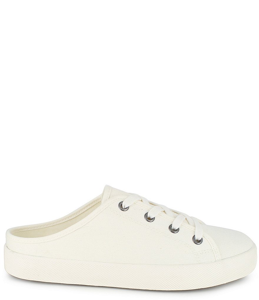 Splendid Arianna Canvas Lace-Up Sneaker Mules