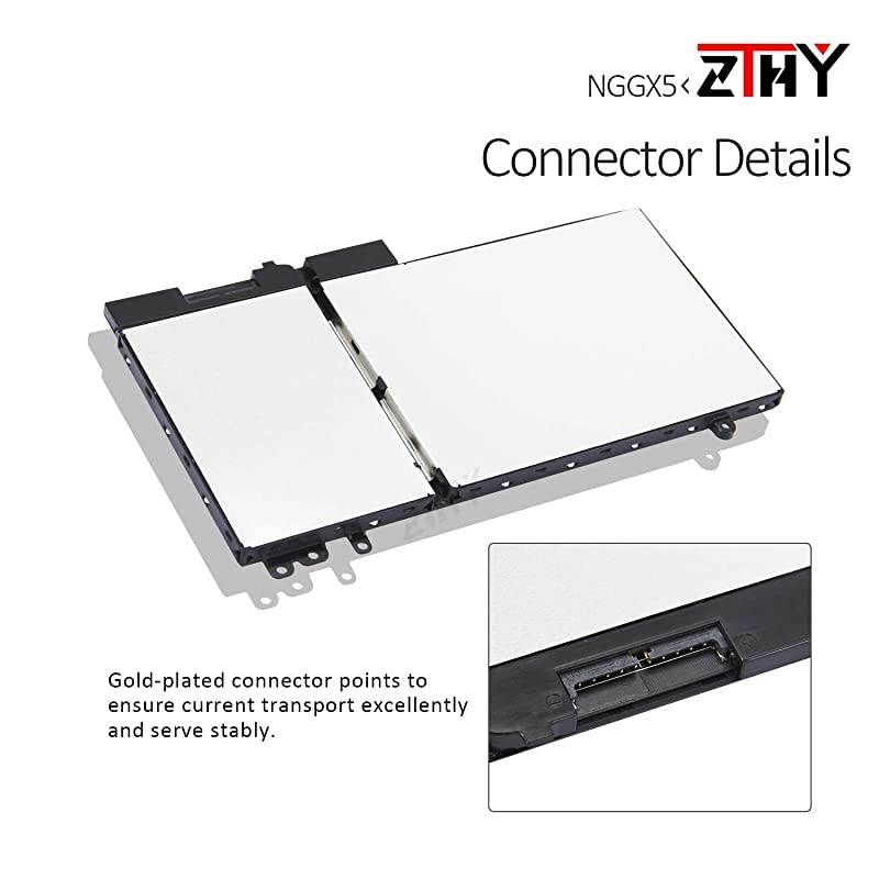 NGGX5 Laptop Battery for Dell Latitude E5270 E5470 E5570 P48F001 Precision M3510 Series Notebook JY8D6 954DF 0JY8D6 451BBUM 451BBUJ RDRH9 114V 47Wh 3Cell
