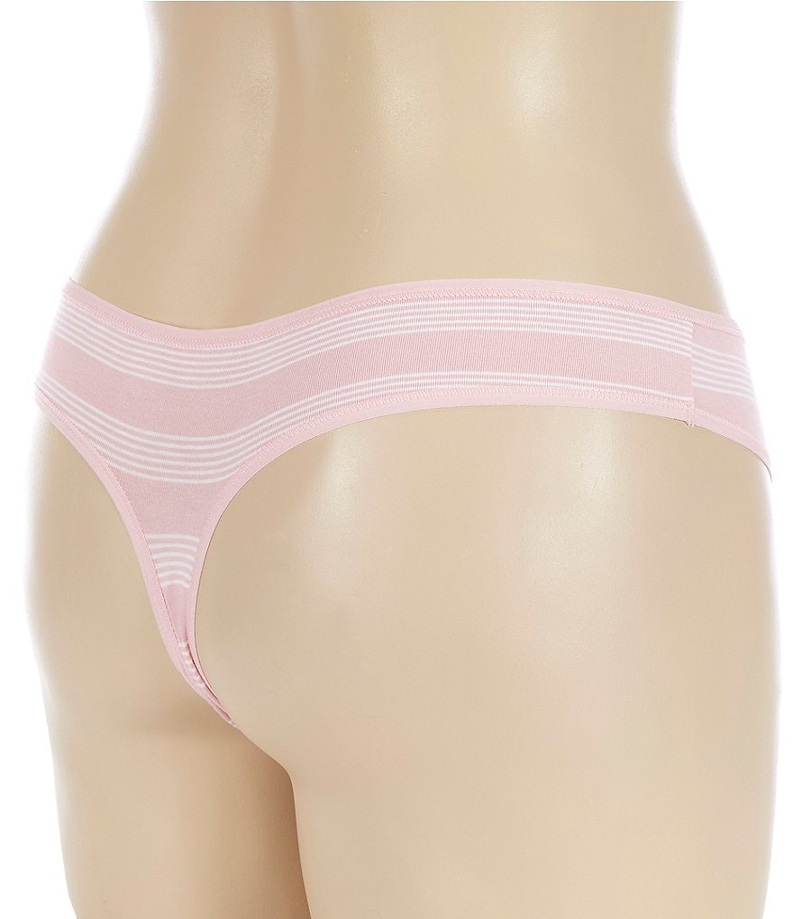 Calvin Klein Form Cotton Low Rise Knit Thong