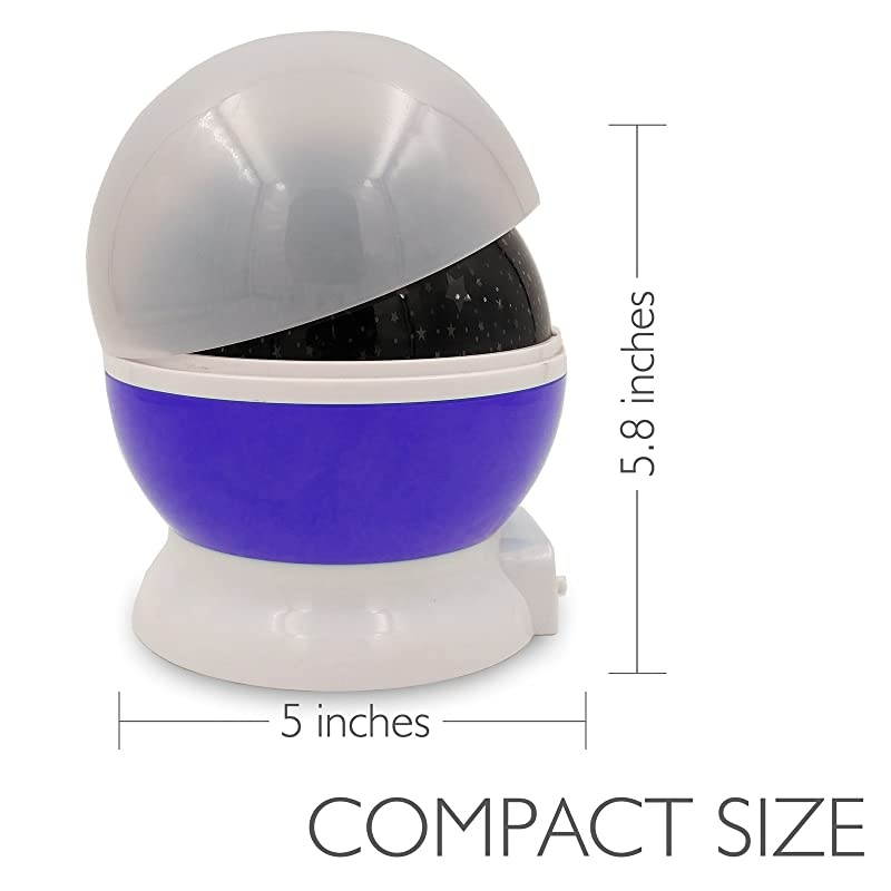 Night Lights for Kids  Star and Moon Starlight Projector Bedside Lamp for Baby Room Kids Bedroom Decorations Birthday Gifts for Kids Purple