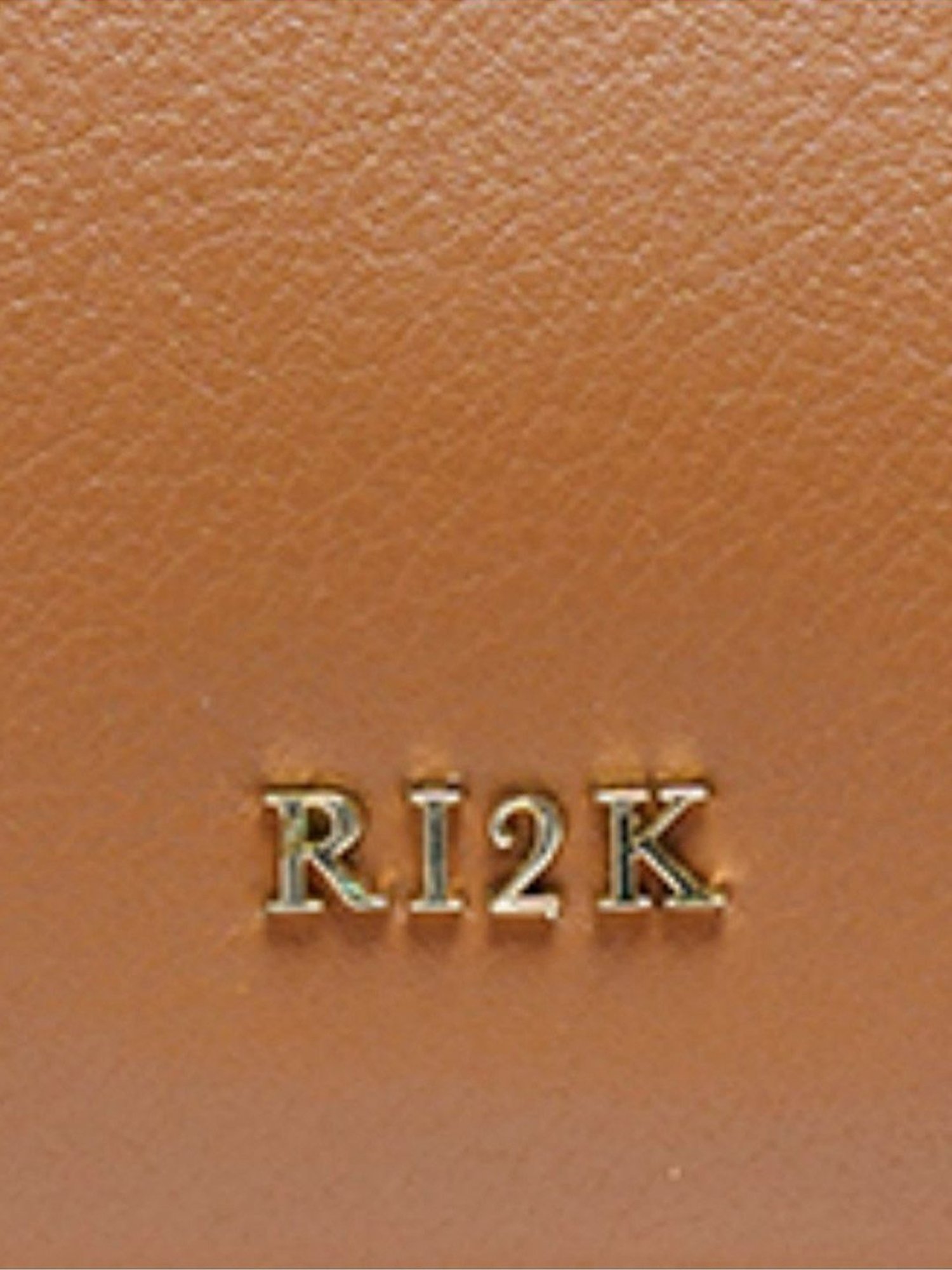 RI2K London Brown Leather Small Cross Body Bag