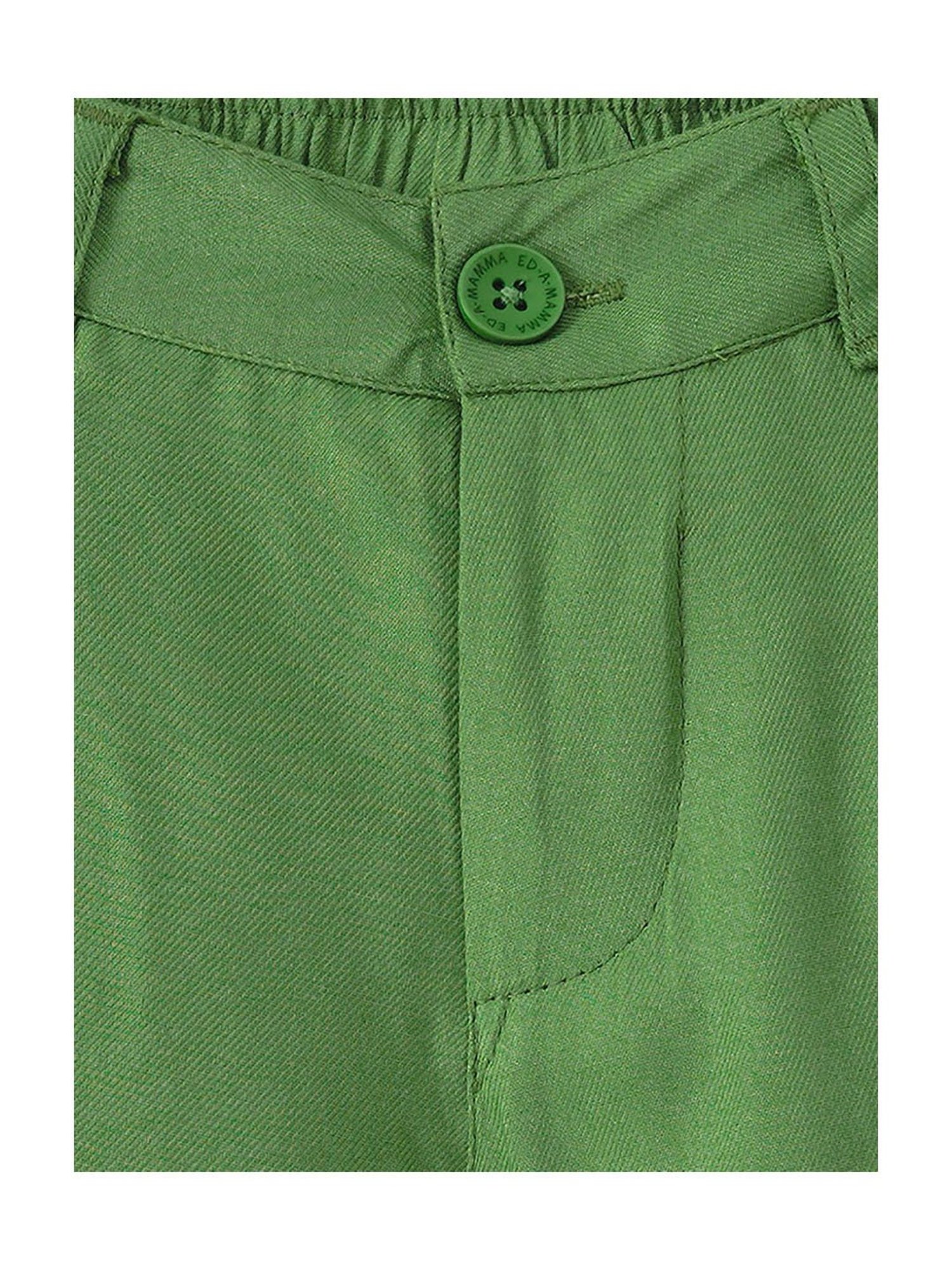 United Colors of Benetton Kids White Solid Shorts