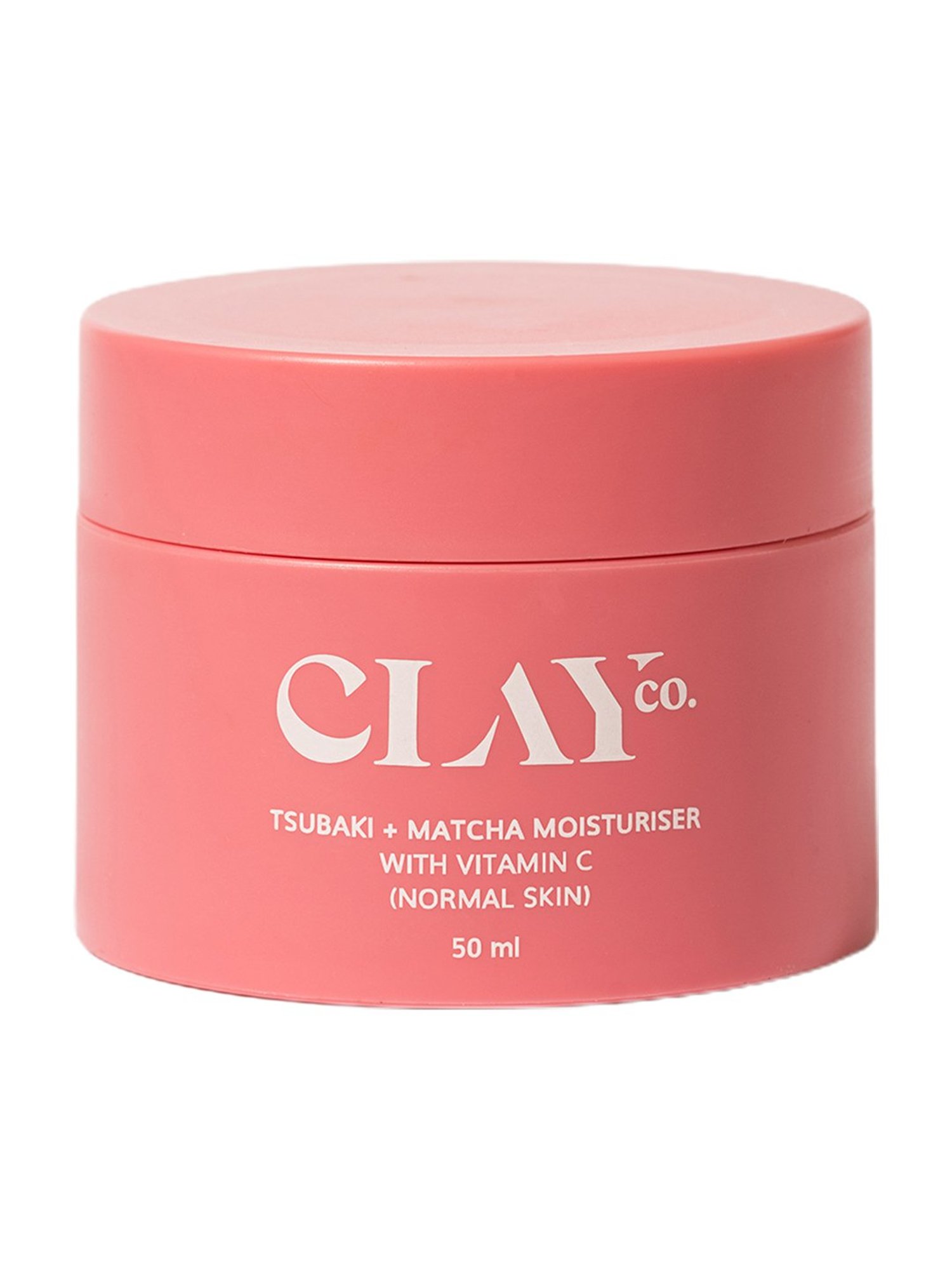 CLAYco Tsubaki + Matcha Moisturiser with Vitamin C for Normal Skin - 50 ml