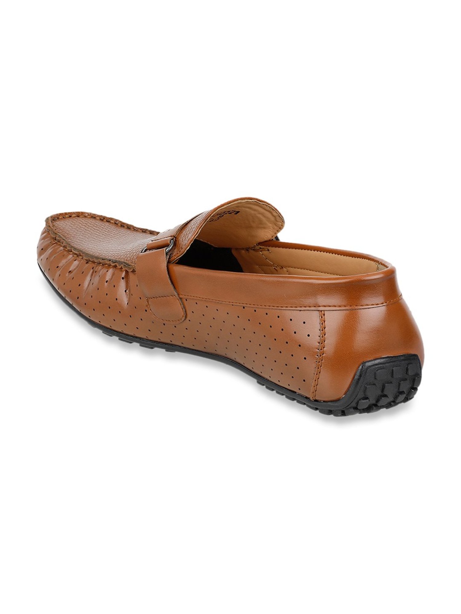 Carlton London Men's Tan Casual Loafers
