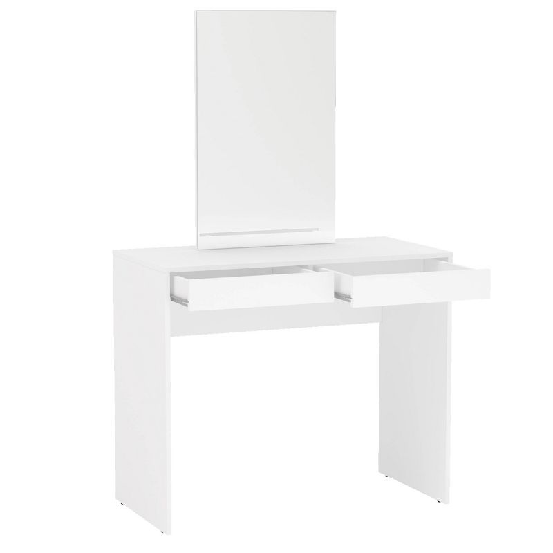 Salisbury Vanity w/Mirror White - Chique