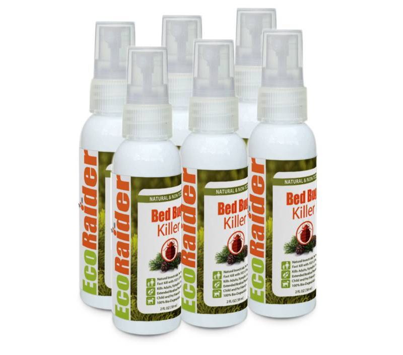 2oz 6ct Bed Bug Repellent - EcoRaider