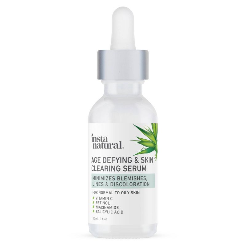 InstaNatural Skin Clearing Facial Serum – 1 fl oz