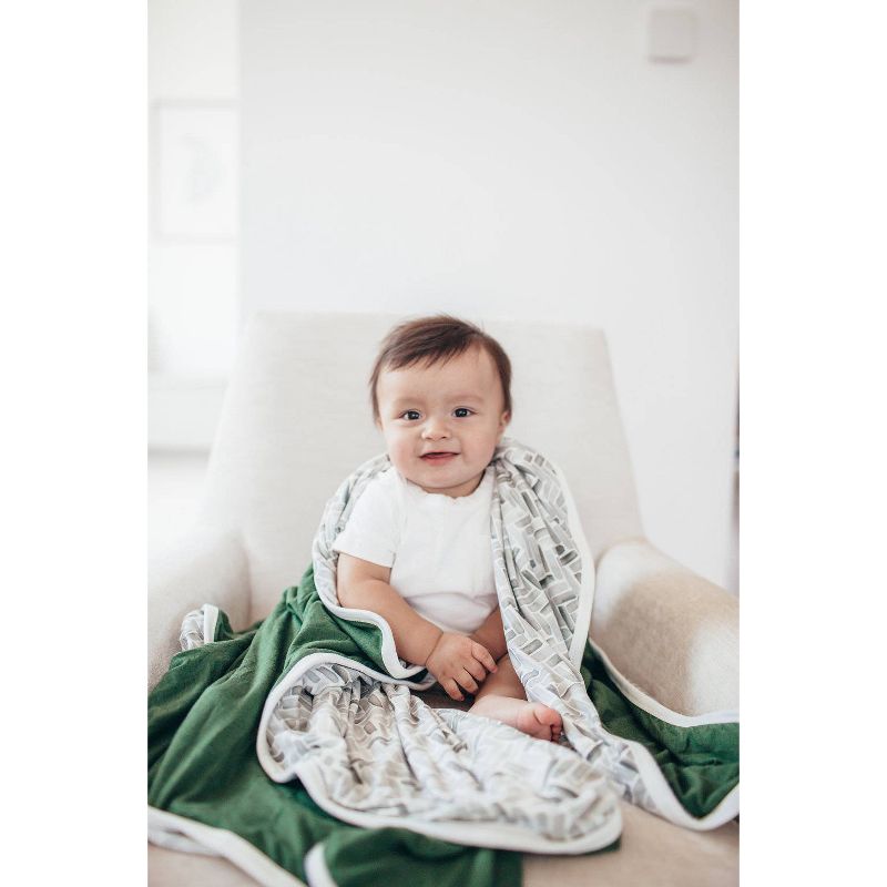 Copper Pearl 3-Layer Baby Quilt - Alta