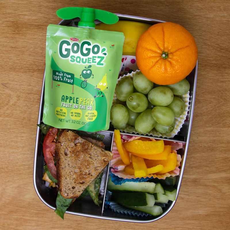 GoGo squeeZ Applesauce, Apple Pear - 3.2oz/4ct