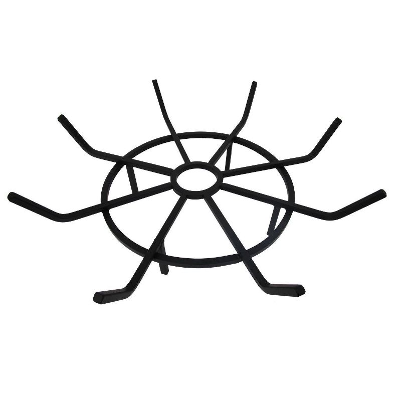 Pleasant Hearth 24" Wagon Wheel Steel Wood Grate