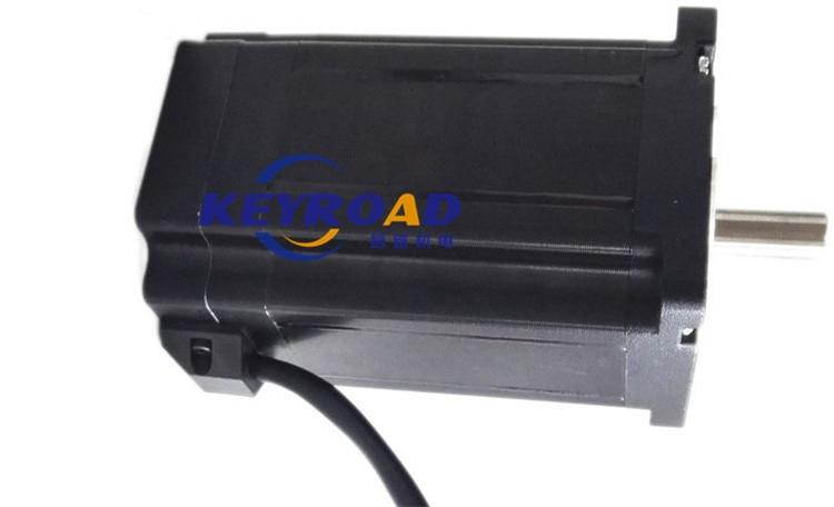 Low Noise 86mm 48V 660W 3000RPM 3 Phase Brushless DC Motor  Length 125mm  NEMA34 86BLS125 Dc motor for Cutting Machine