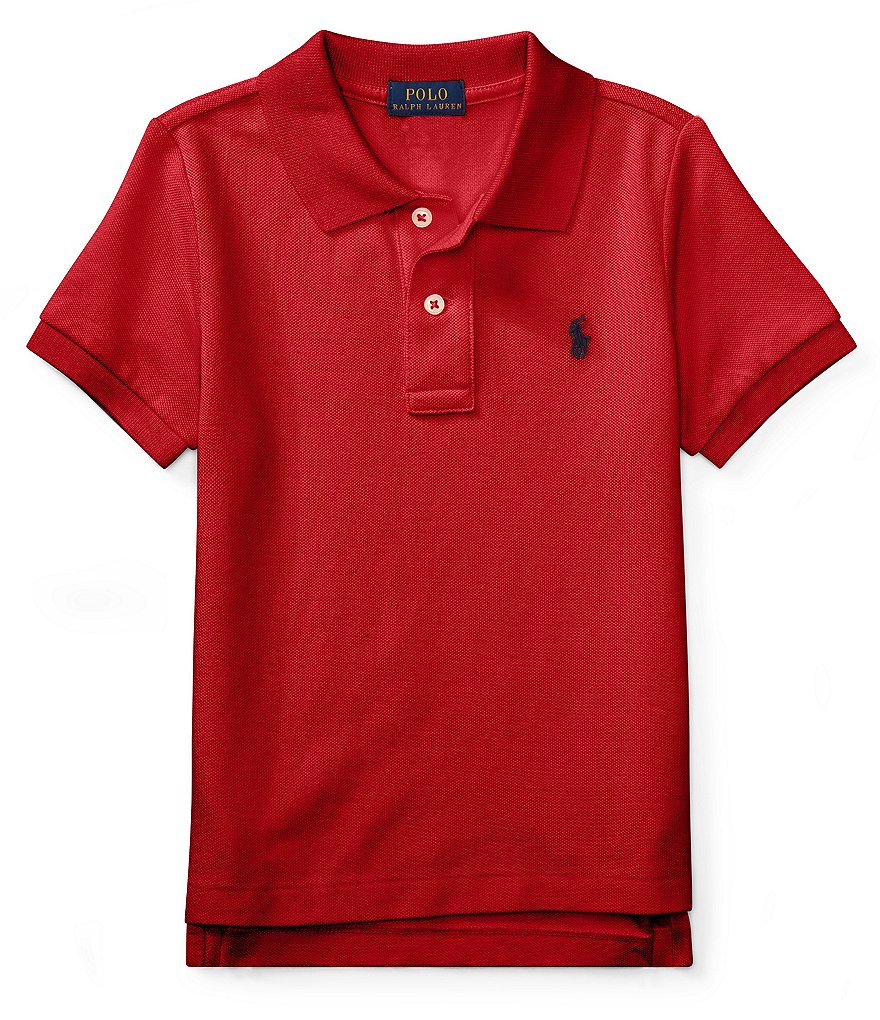 Nautica Big Boys 8-20 Short-Sleeve Vertical Logo Polo