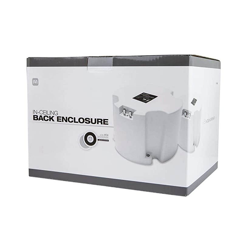ABS Back Enclosure (Pair) for PID 4104 8 in Ceiling Speaker, White (111942)