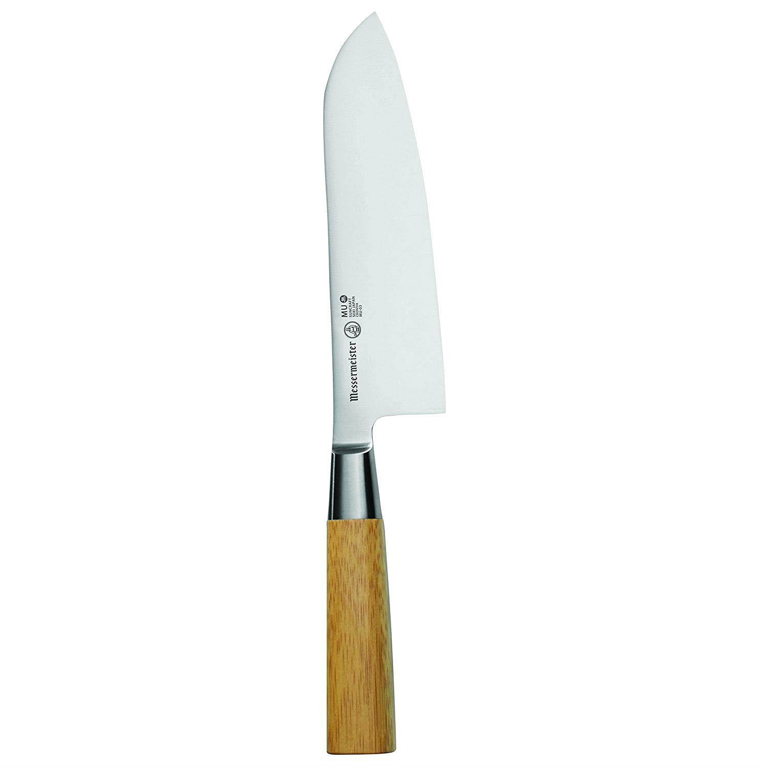 Messermeister Mu Bamboo - 6.1/2" Santoku Knife