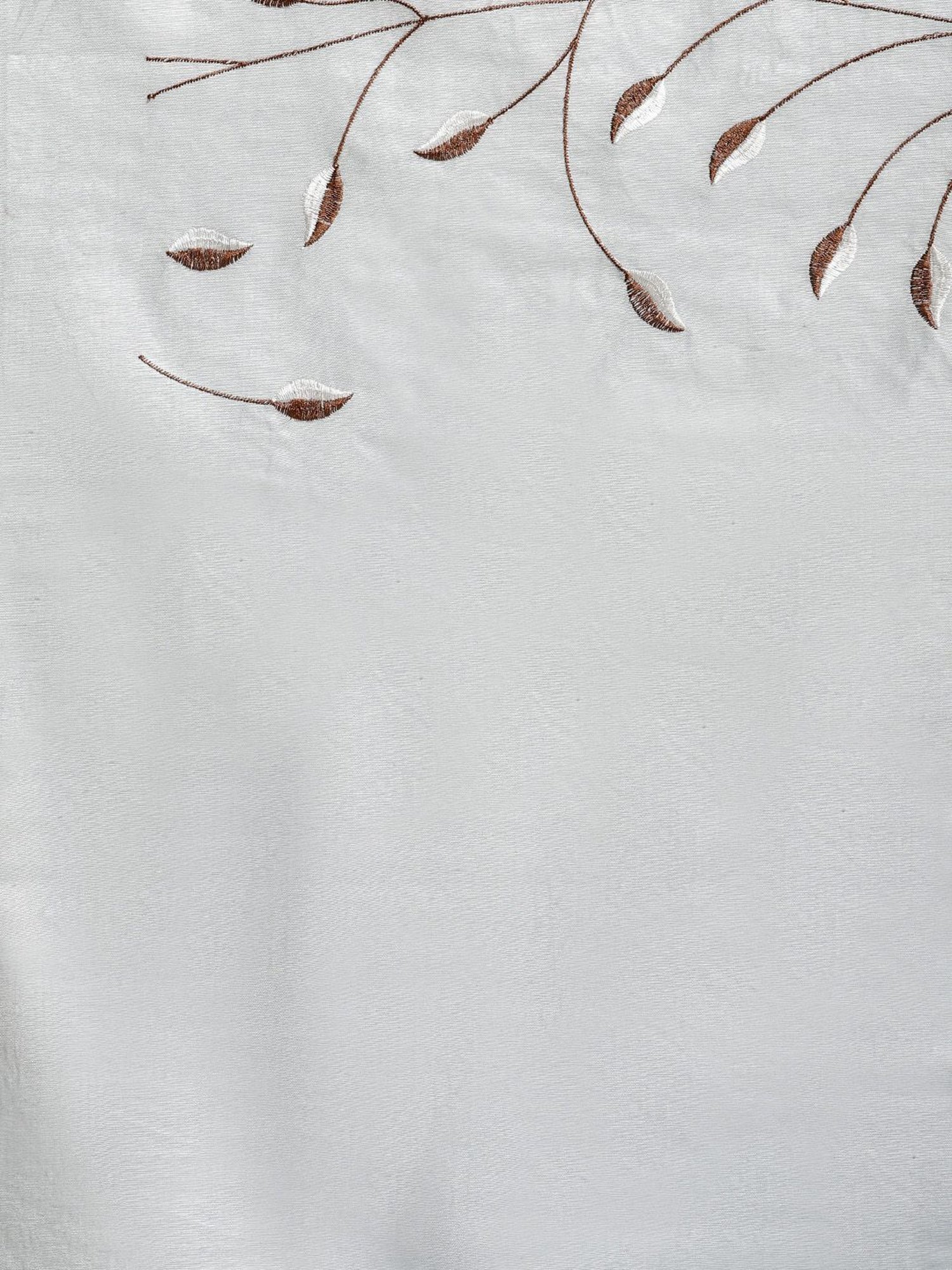 Kalakari India Grey Embroidered Saree With Unstitched Blouse