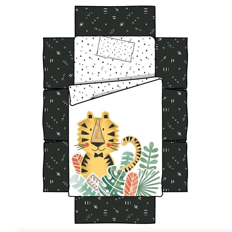 Dr. Seuss Book Club 4 Piece Crib Bedding Set