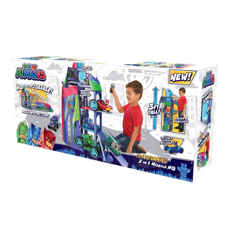 PJ Masks Transforming 2 in 1 Mobile HQ