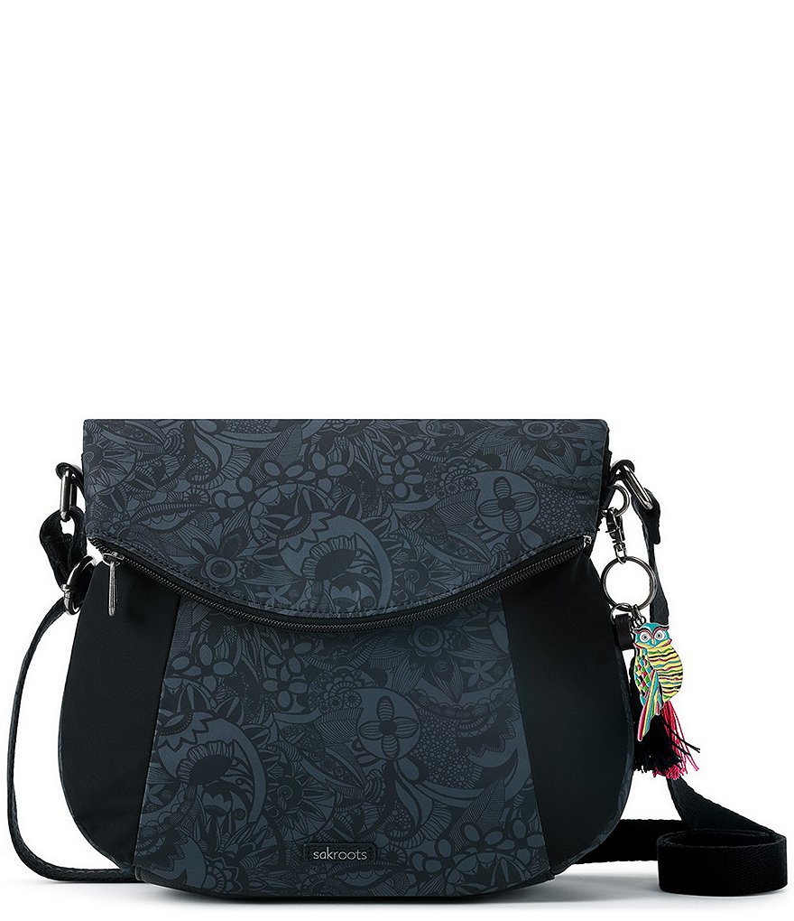 Sakroots Foldover Colorblock Crossbody Bag