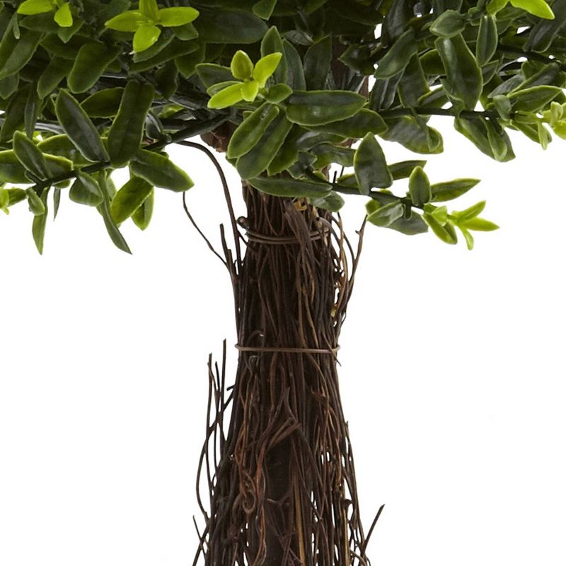 35" Ixora Topiary UV Resistant - Nearly Natural