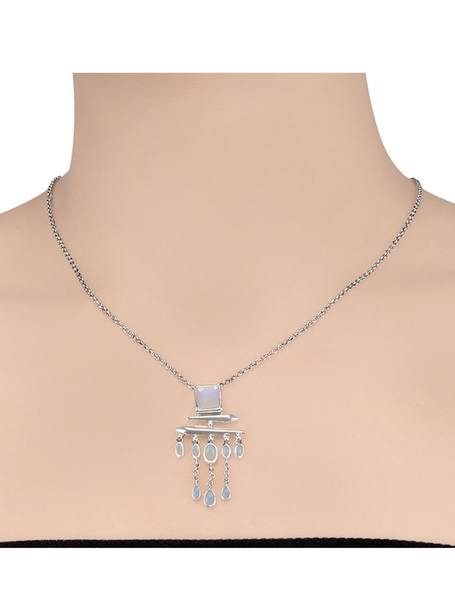 Tribe Amrapali 92.5 Sterling Silver Necklace