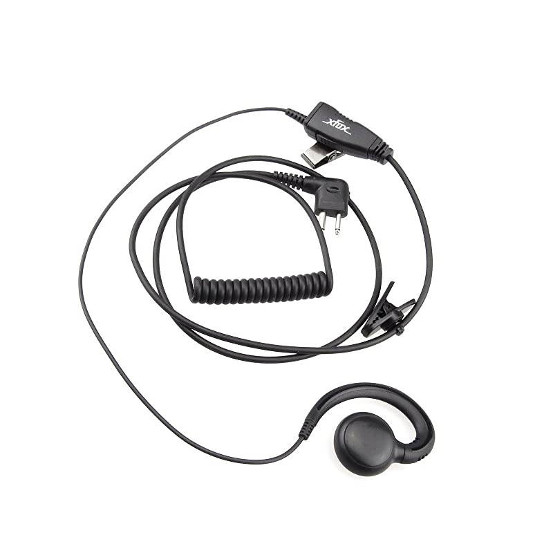 Swivel Earpiece with Microphone and PTT Replaces RLN6423 HKLN4604 HKLN4604A Headset For Motorola Radio GP88S GP300 GP68 GP2000 GP88 GP3188 CP040 CP1200 A8 A6 A10 A12