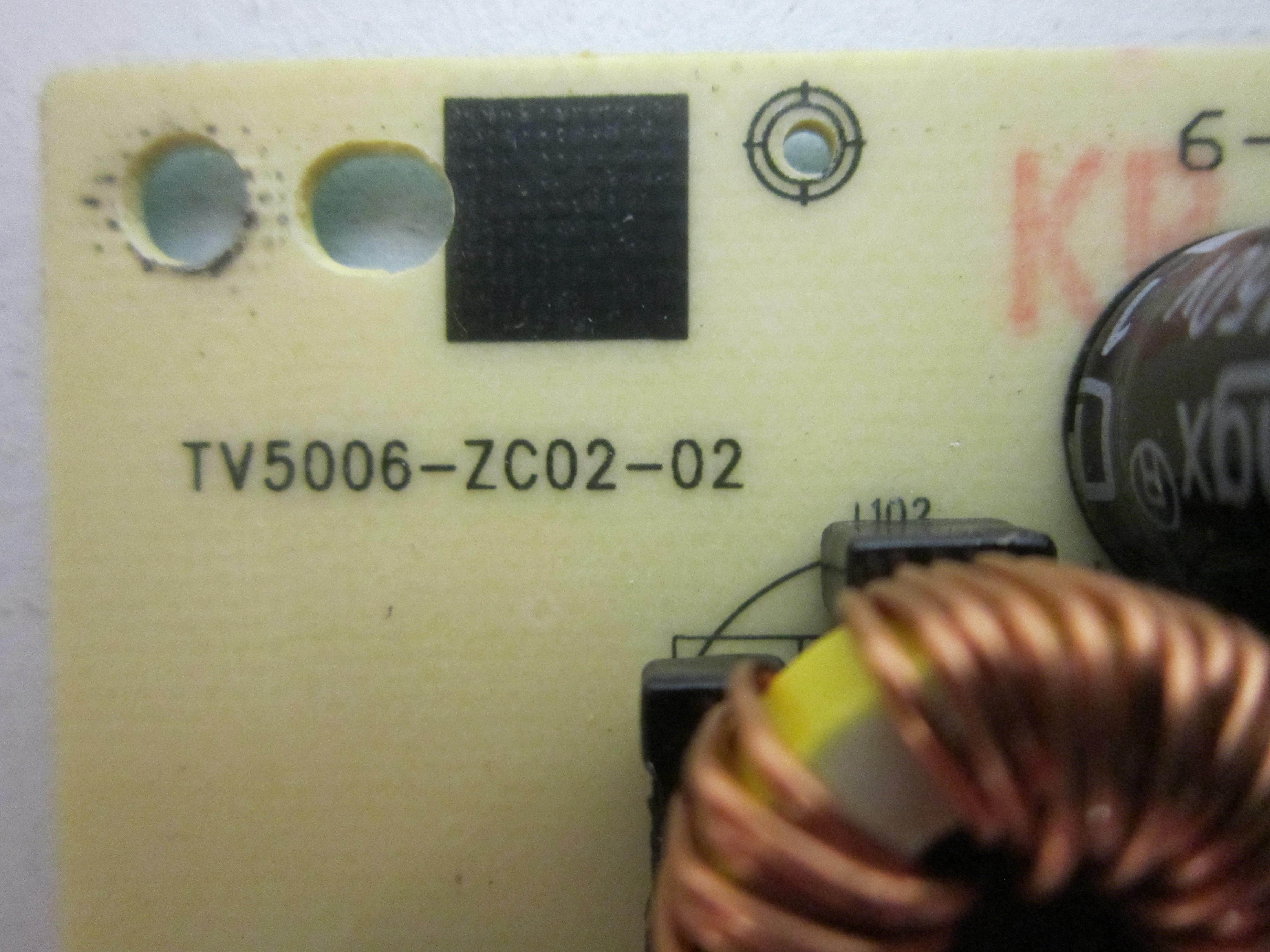 Onn 100012585 Power Supply (TV5006-ZC02-02) E021M460-B1
