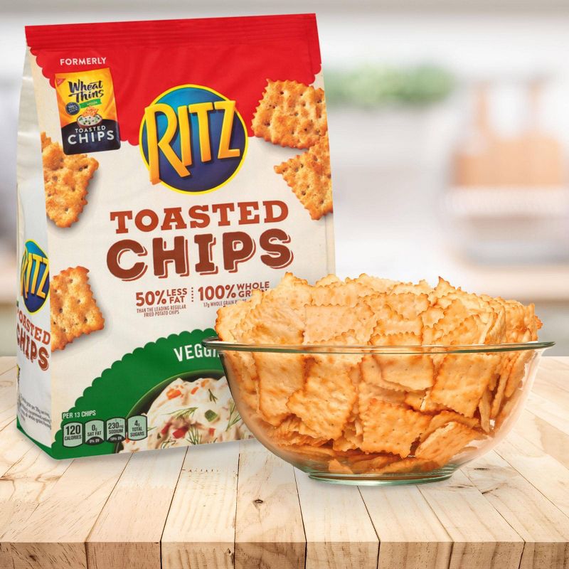 Wheat Thins Toasted Chips - Garden Valley Veggie - 8.1oz