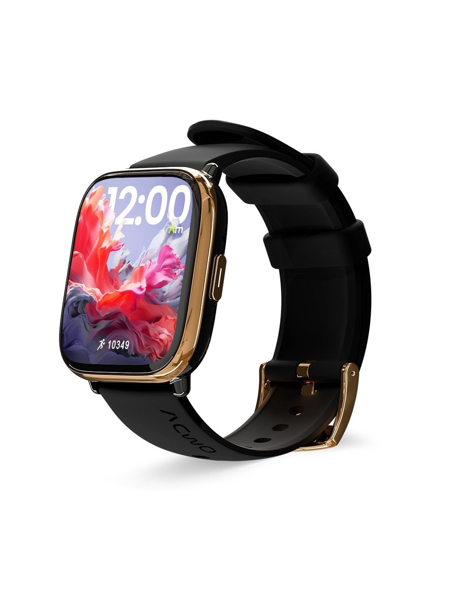 ACwO FwIT Play BT Calling Smartwatch with 1.75 inch TruTouch AMOLED Display (Black)