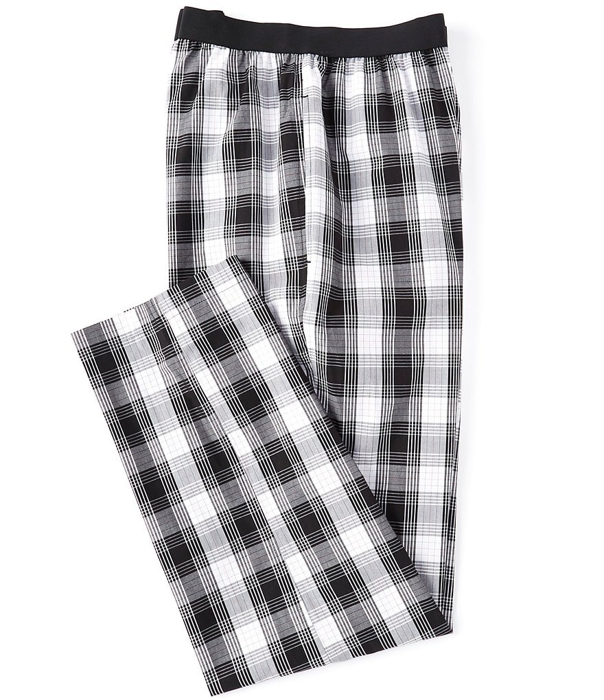 Hart Schaffner Marx Solid Knit Pajama Pants
