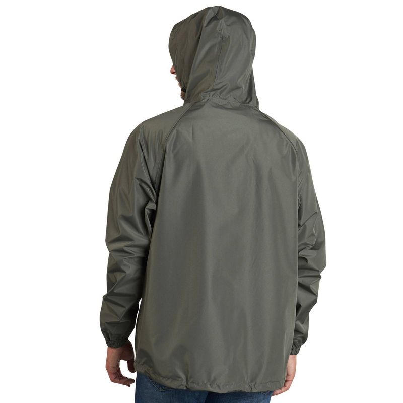 Sierra Designs Adult Packable Rain Jacket Gray - XL/XXL