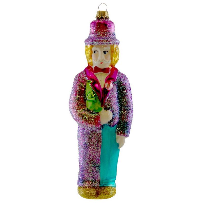 Larry Fraga Show Time Christmas Ornament Clown  -  Tree Ornaments