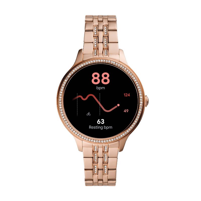 Fossil Gen 5E Smartwatch 42mm - Rose Gold-Tone Stainless Steel