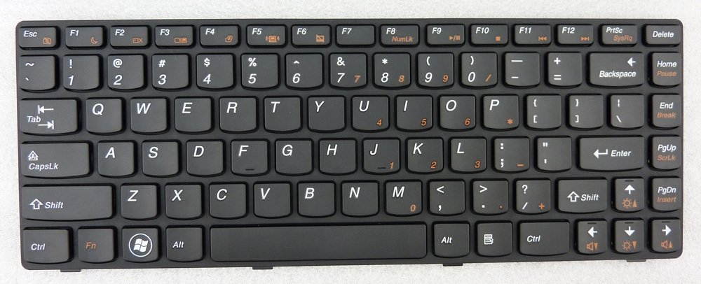 New US Layout Black Keyboard for Lenovo IBM Ideapad B470 V470 G470 G470AH G470GH G475 MP-10A23US-6861 9Z.N5TSC.001 PK130GL3A00.