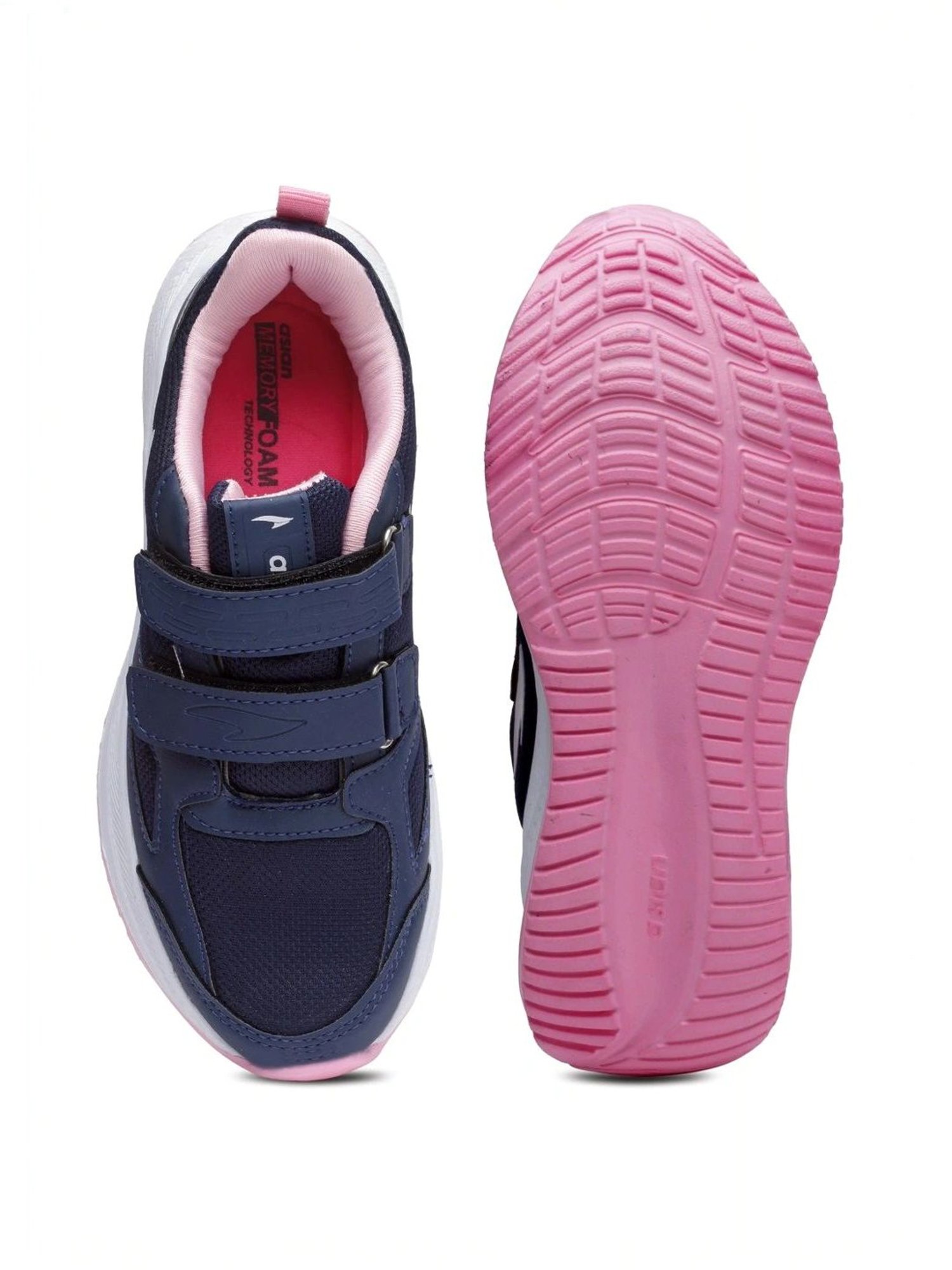 Asian Women's Navy Walking Shoes