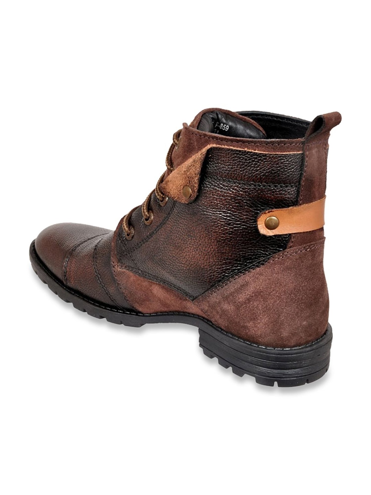 Allen cooper Men's Brown Derby Shoes