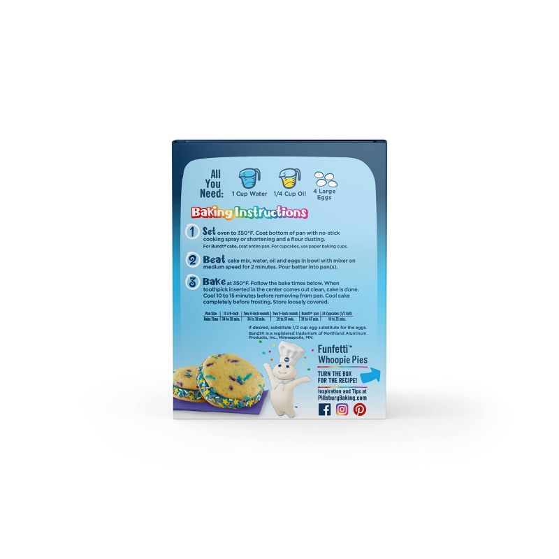 Pillsbury Funfetti Galaxy Cake Mix - 15.25oz