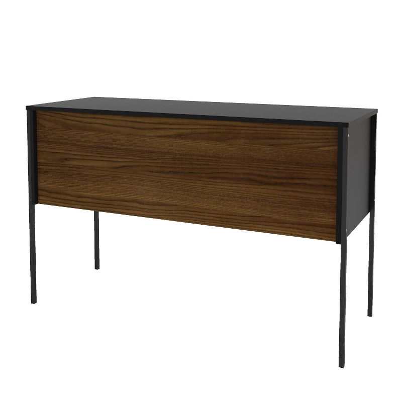 Mallorca Desk Black/Dark Brown - Chique