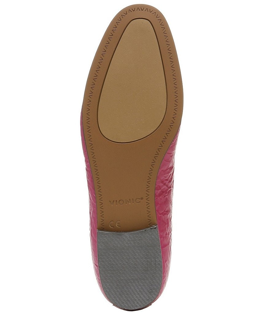 Vionic Willa II Leather Slip-On Loafers