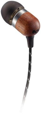 House Of Marley Smile Jamaica In-Ear Wired Headphones with Mic, Midnight, EM-JE041-MI