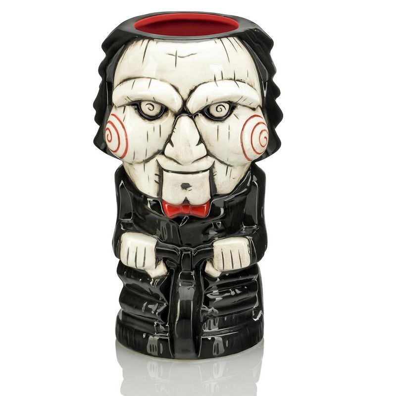 Beeline Creative Geeki Tikis Saw Billy the Puppet Ceramic Mug | Holds 19 Ounces
