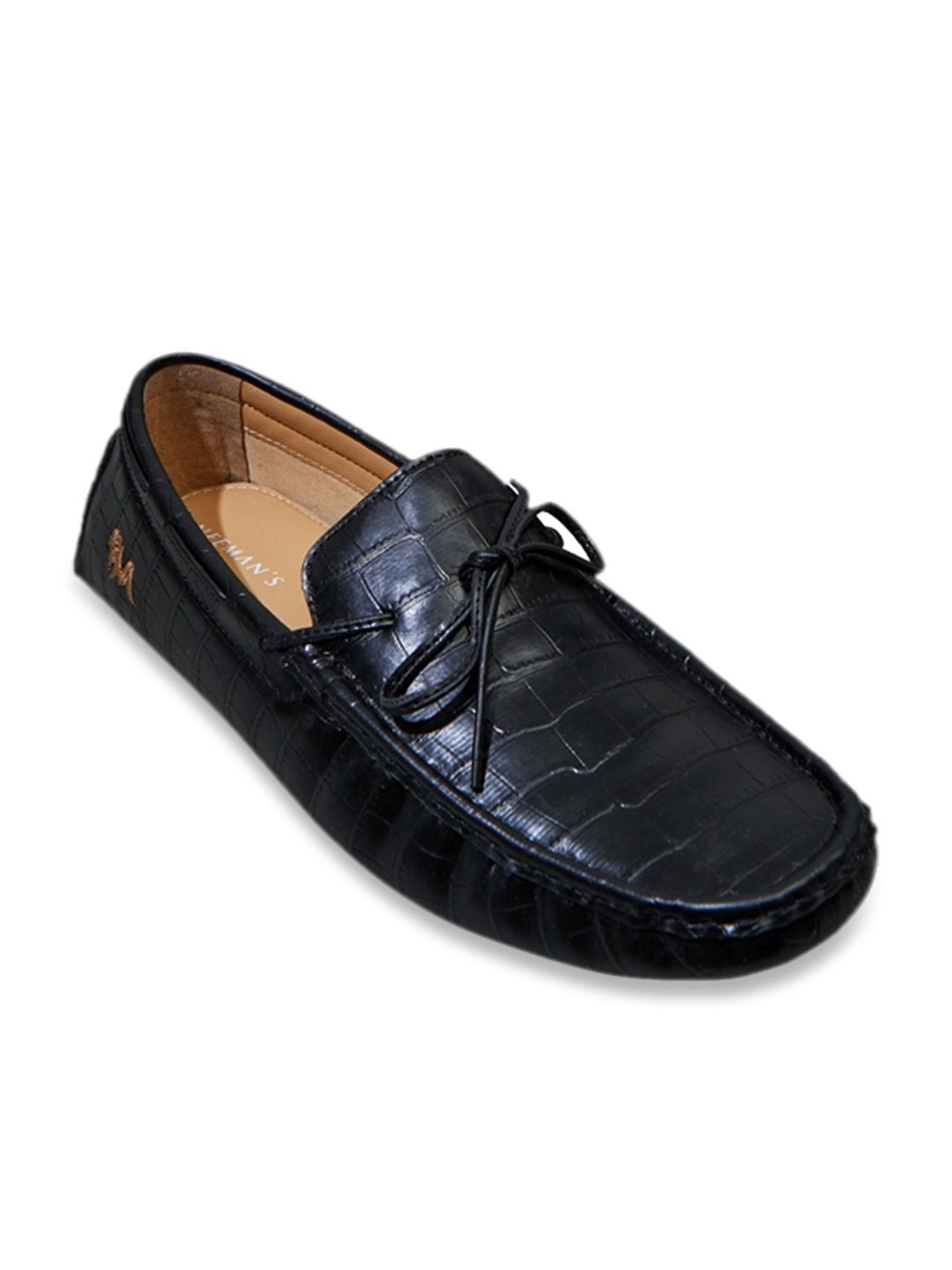 Neemans Men's The Charmers Black Boat Shoes